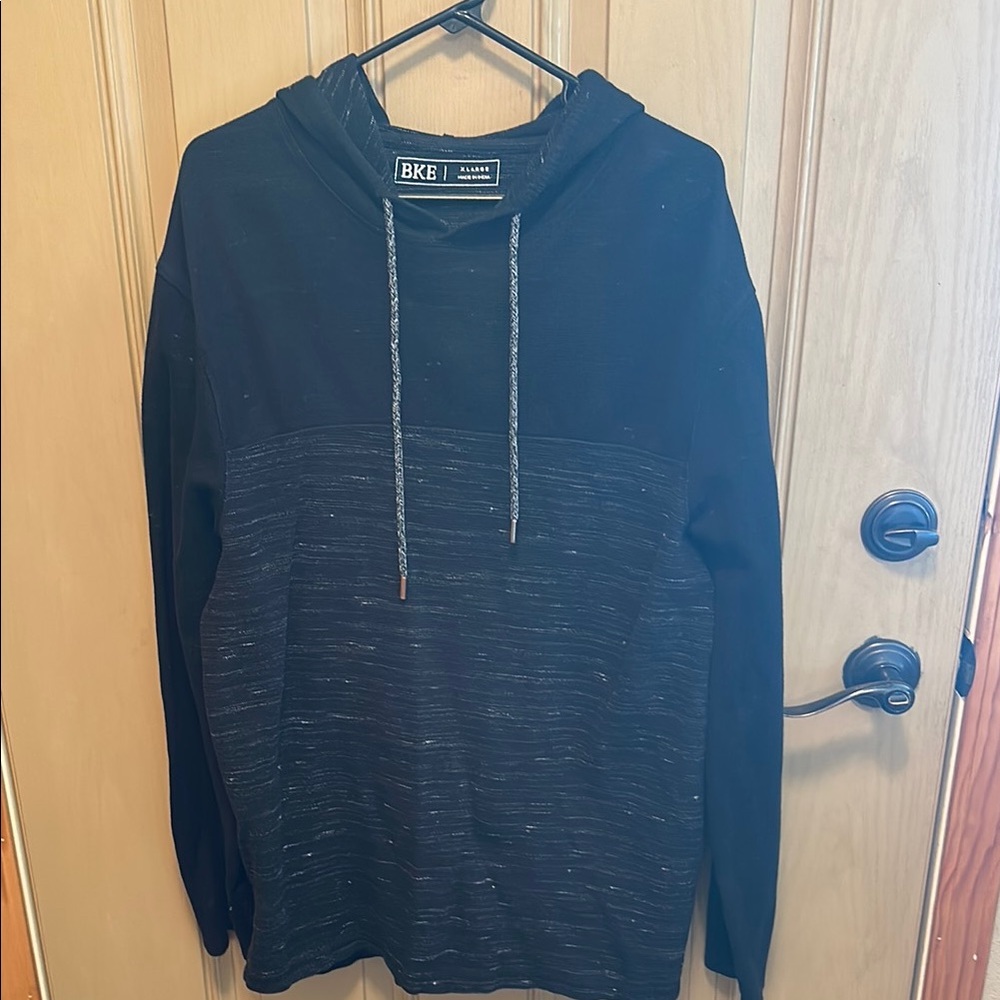 BKE Black Men's Hoodie Shirt